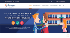 Desktop Screenshot of formatic-centre.fr